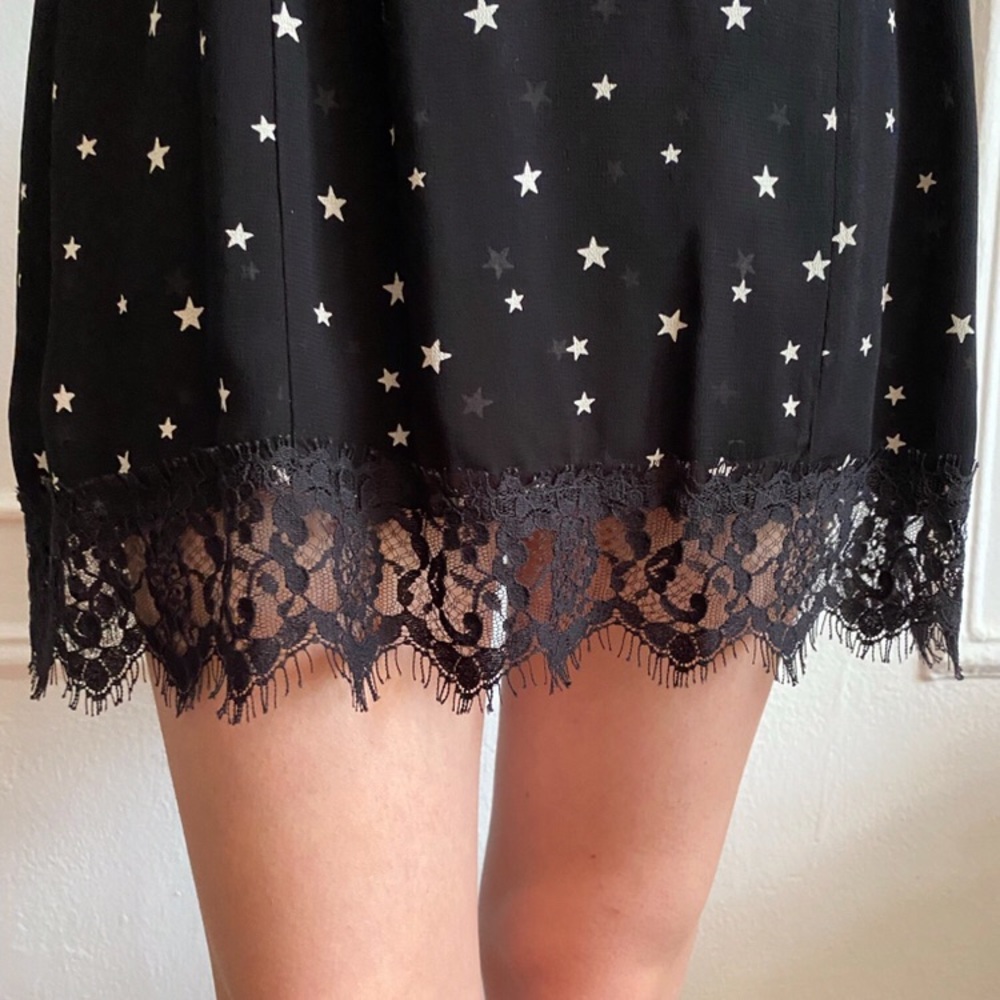 Reformation “Lisa” Star lace trim dress - Picture 4 of 9